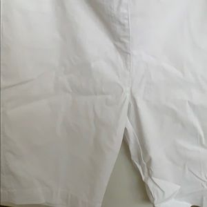 White lightweight shorts NWT